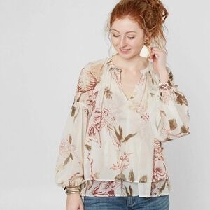 Lucky Brand Jenna Floral Top